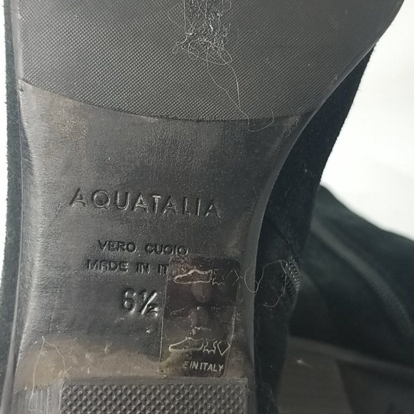 Aquatalia Maryann Weatherproof Suede Bootie (Women) | Nordstrom Aquatalia Black Suede Ankle Boots